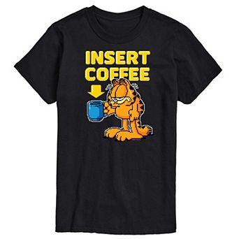 Men's Garfield Coffee Graphic Tee