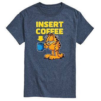 Men's Garfield Coffee Graphic Tee