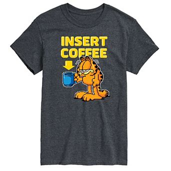 Men's Garfield Coffee Graphic Tee