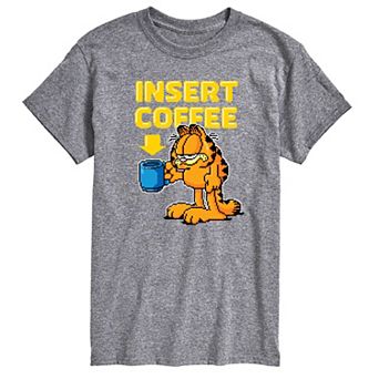 Men's Garfield Coffee Graphic Tee