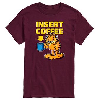 Men's Garfield Coffee Graphic Tee