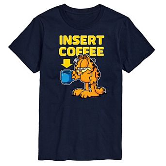 Men's Garfield Coffee Graphic Tee