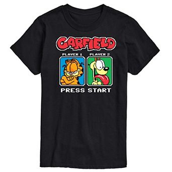 Men's Garfield Odie Game On Graphic Tee
