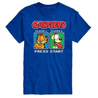 Men's Garfield Odie Game On Graphic Tee