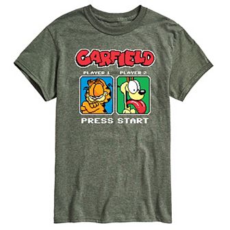 Men's Garfield Odie Game On Graphic Tee