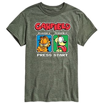 Men's Garfield Odie Game On Graphic Tee