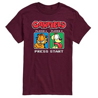 Men's Garfield Odie Game On Graphic Tee