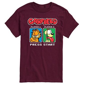 Men's Garfield Odie Game On Graphic Tee