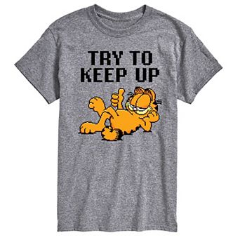 Men's Garfield Try To Keep Up Graphic Tee