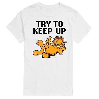 Men's Garfield Try To Keep Up Graphic Tee