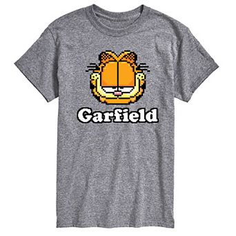 Men's Garfield Video Game Garfield Logo Graphic Tee