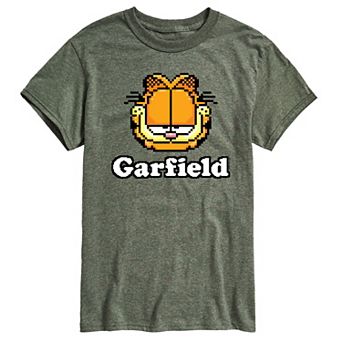 Men's Garfield Video Game Garfield Logo Graphic Tee