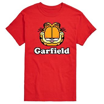 Men's Garfield Video Game Garfield Logo Graphic Tee