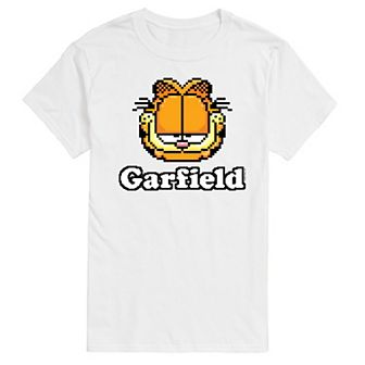 Men's Garfield Video Game Garfield Logo Graphic Tee