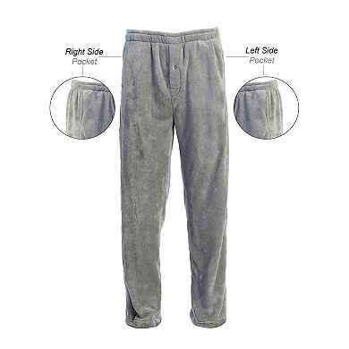 Gioberti Men's 2pc Super Soft Plush Pajama Set
