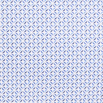 Men's Nick Graham Mosaic Dot Modern Fit Dress Shirt & Tie Set