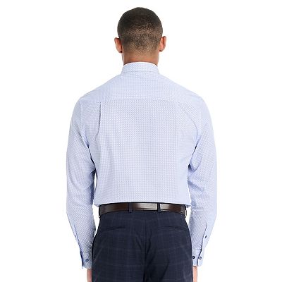blue checkered dress shirt with tie Men's Bryant Charcoal Blue Check Flannel Suit