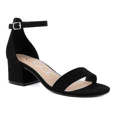 Sugar Women's Noelle 7 Low Dress Sandals - Black