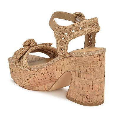 Nine West Comiele Women's Wedge Sandals