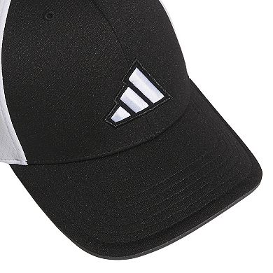 Men's adidas 3-Stripe Logo Stretch Fit Golf Hat