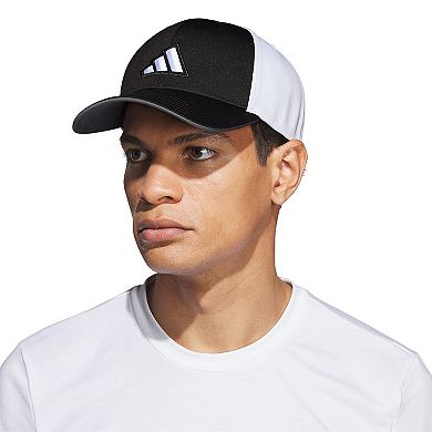 Men's adidas 3-Stripe Logo Stretch Fit Golf Hat