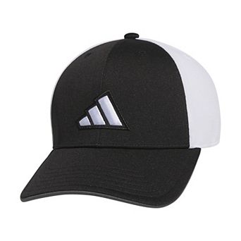 Men's adidas 3-Stripe Logo Stretch Fit Golf Hat