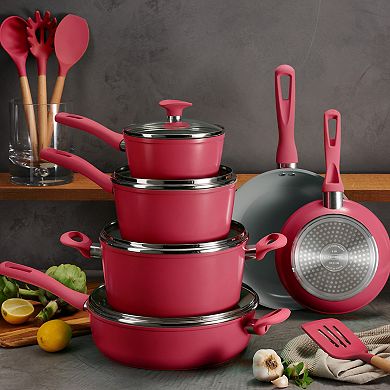 Tramontina 14-pc. Ceramic Induction Cookware Set