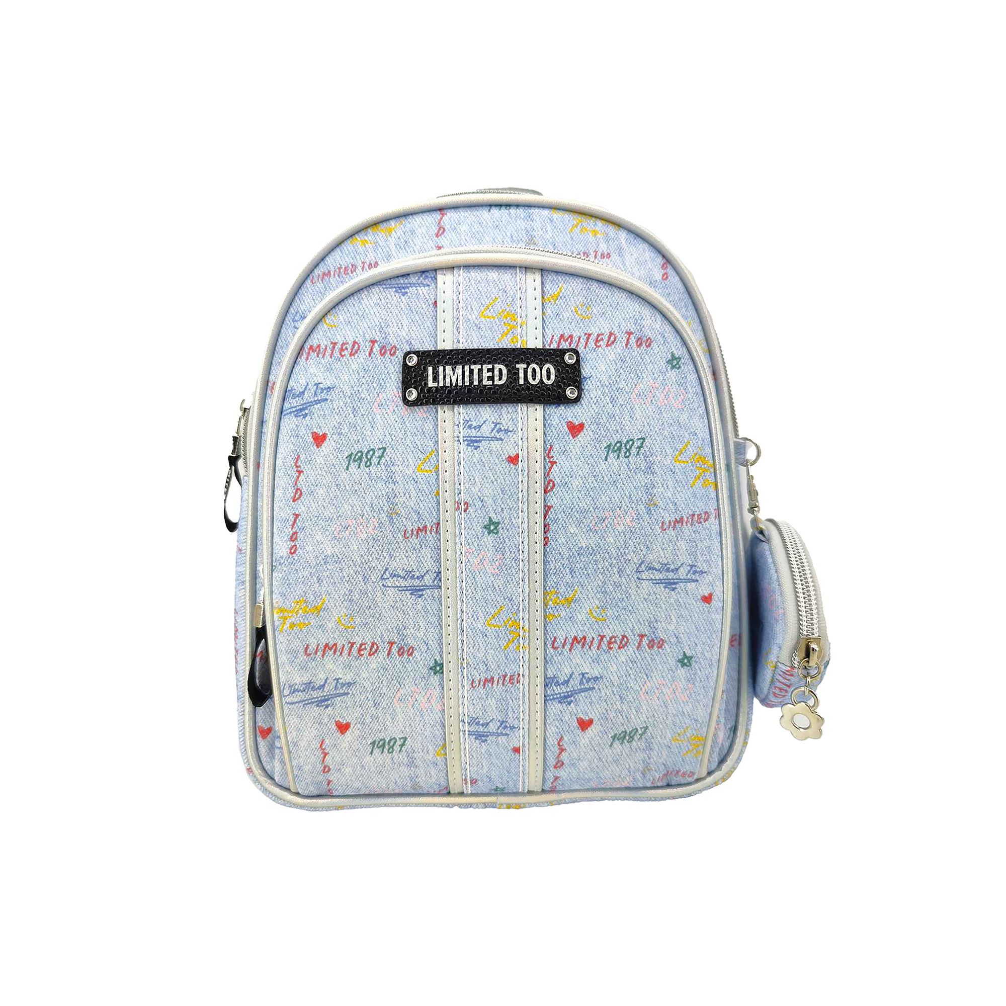 Girls Limited Too Mini Backpacks, Blue