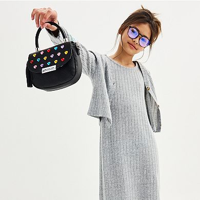 Girls Limited Too Heart Gems Crossbody Bags