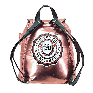Girls Limited Too Puffer Rucksack Backpack