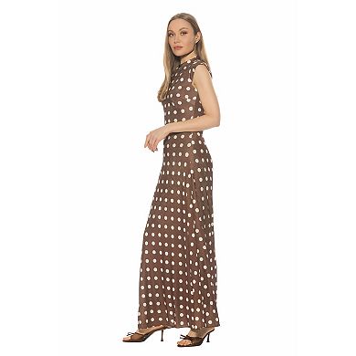 Women's ALEXIA ADMOR Nalani Mockneck Maxi Dress