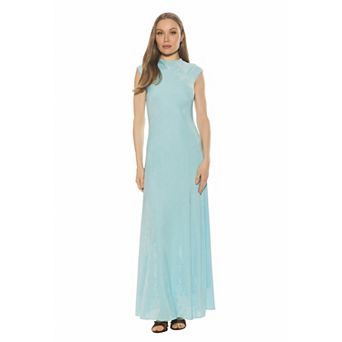 Women's ALEXIA ADMOR Nalani Mockneck Maxi Dress