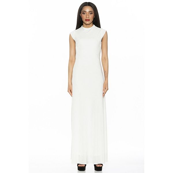 Women's ALEXIA ADMOR Nalani Mockneck Maxi Dress