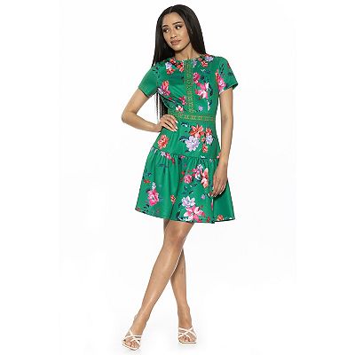 knee length dresses for ladies Alexia Admor Women's Fay Midi Fit and Flare Dress, Yellow, 12