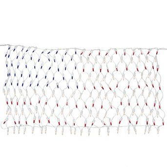 Northlight American Flag Mini Net Style Lights