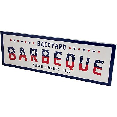 Northlight Backyard Barbeque Americana Metal Sign Wall Decor