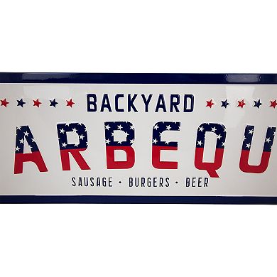 Northlight Backyard Barbeque Americana Metal Sign Wall Decor