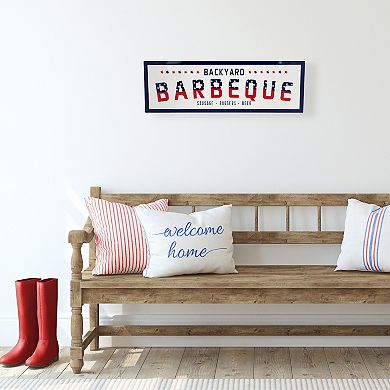 Northlight Backyard Barbeque Americana Metal Sign Wall Decor
