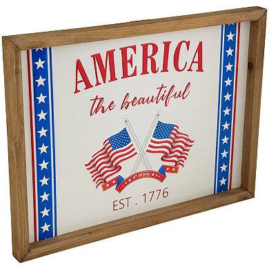 Northlight America the Beautiful Framed Wall Decor