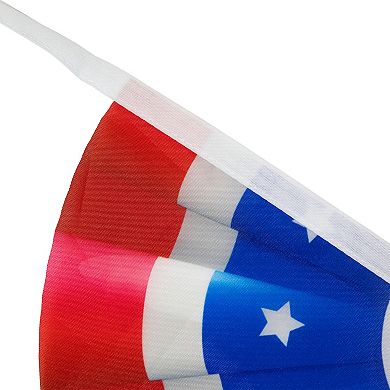 Northlight 9.75-Foot Americana USA Flag Bunting Wall Decor