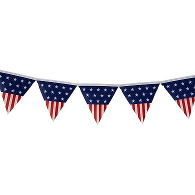 Northlight 9.75-Foot Americana Pennant USA Flag Hanging Wall Decor