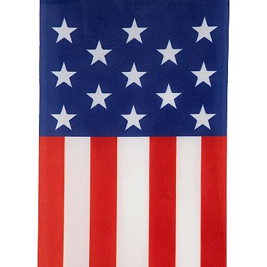 Northlight 9.75-Foot Americana USA Flag Swallowtail Hanging Wall Decor