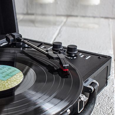 Victrola Journey+ Bluetooth Suitcase Record Player Bundle