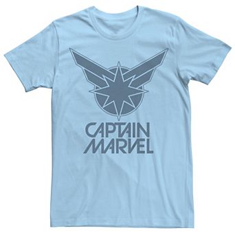 Men's Captain Marvel Classic Logo Graphic Tee