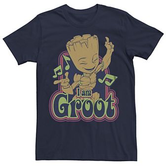 Men's Guardians Of The Galaxy Groot Dancing Graphic Tee