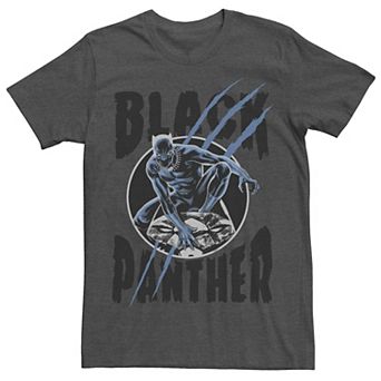 Men's Black Panther Claw Marks Graphic Tee