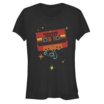 Juniors' Guardians Of The Galaxy Mixed Tape Graphic Tee