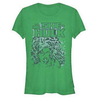 Juniors' She-Hulk The Savage Graphic Tee