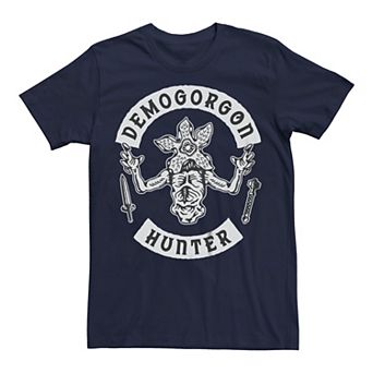 Men's Stranger Things Demogorgon Hunter Graphic Tee