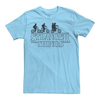 Men's Stranger Things Bike Ride Logo Graphic Tee